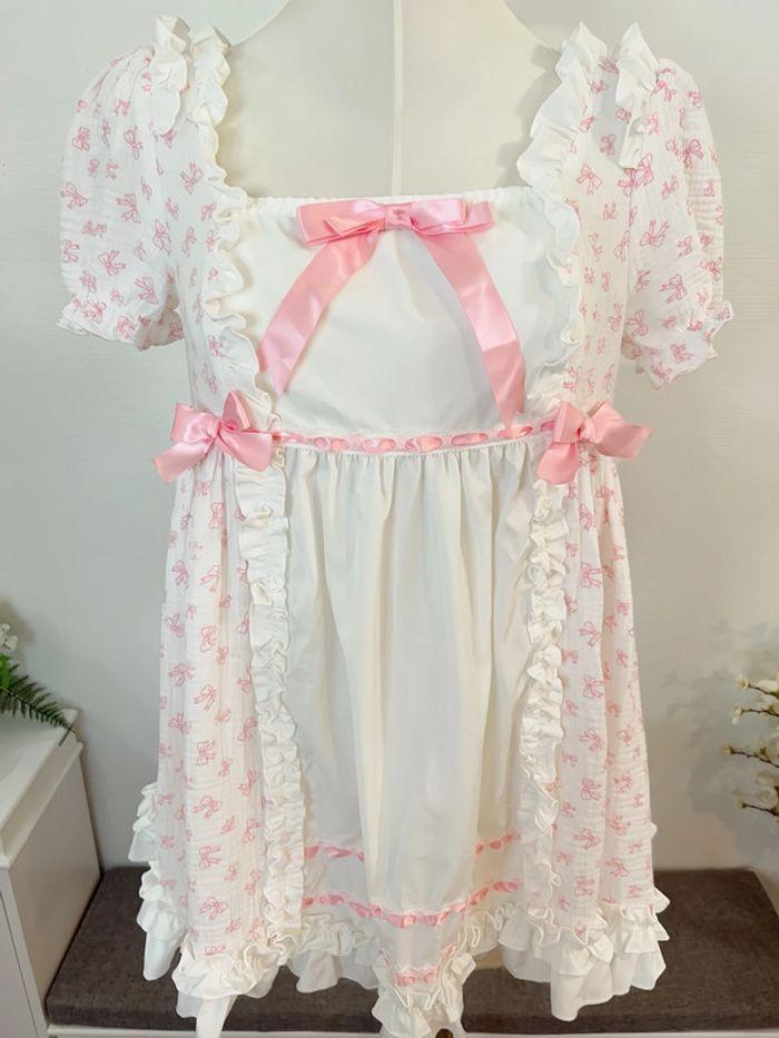 Dress Robe Pyjamas Lolita Cute Kawaii Princess Barbie Pink - photo numéro 4