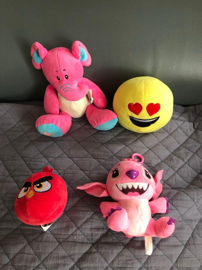 Lot de 4 peluches - photo numéro 1