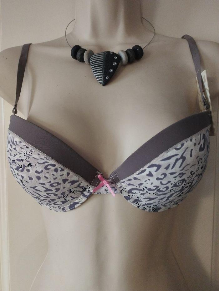 Ensemble de lingerie femme neuf imprimé 85C S pour le bas - photo numéro 2