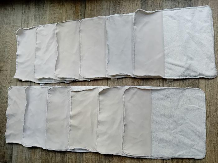 Lot de 12 inserts en microfibre taille 2 HAMAC - photo numéro 1