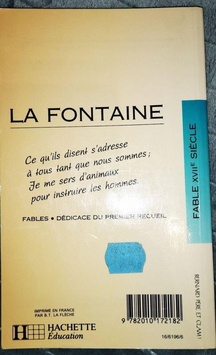 Livre "Les fables de La Fontaine" - photo numéro 1