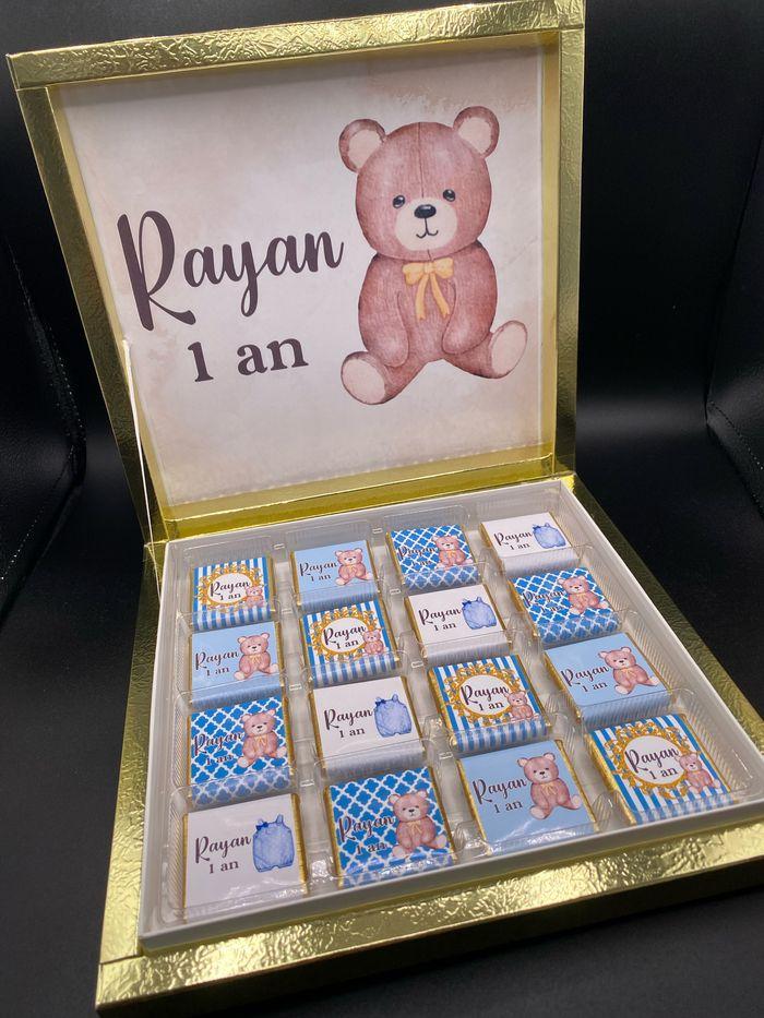 Chocolat personnalisé pour naissance ,baptême - photo numéro 5