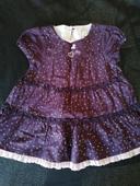 Robe violette Orchestra 6 mois