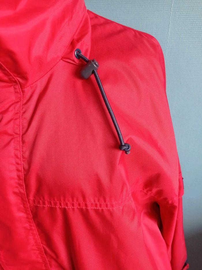 Imperméable rouge doublé homme/Femme taille L - photo numéro 4