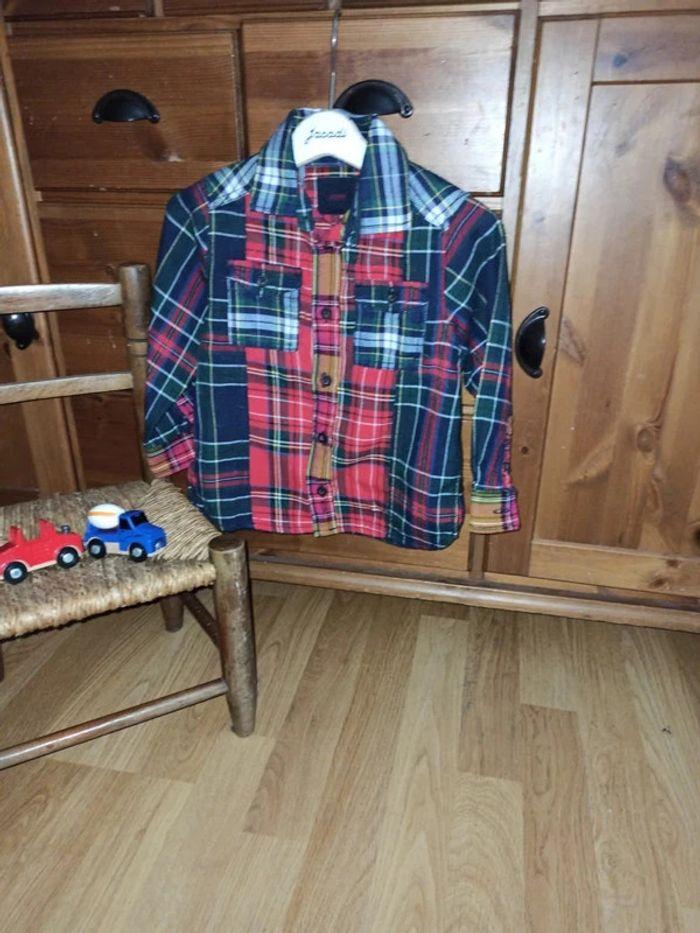 Chemise hiver jacadi 3 ans tbe - photo numéro 2