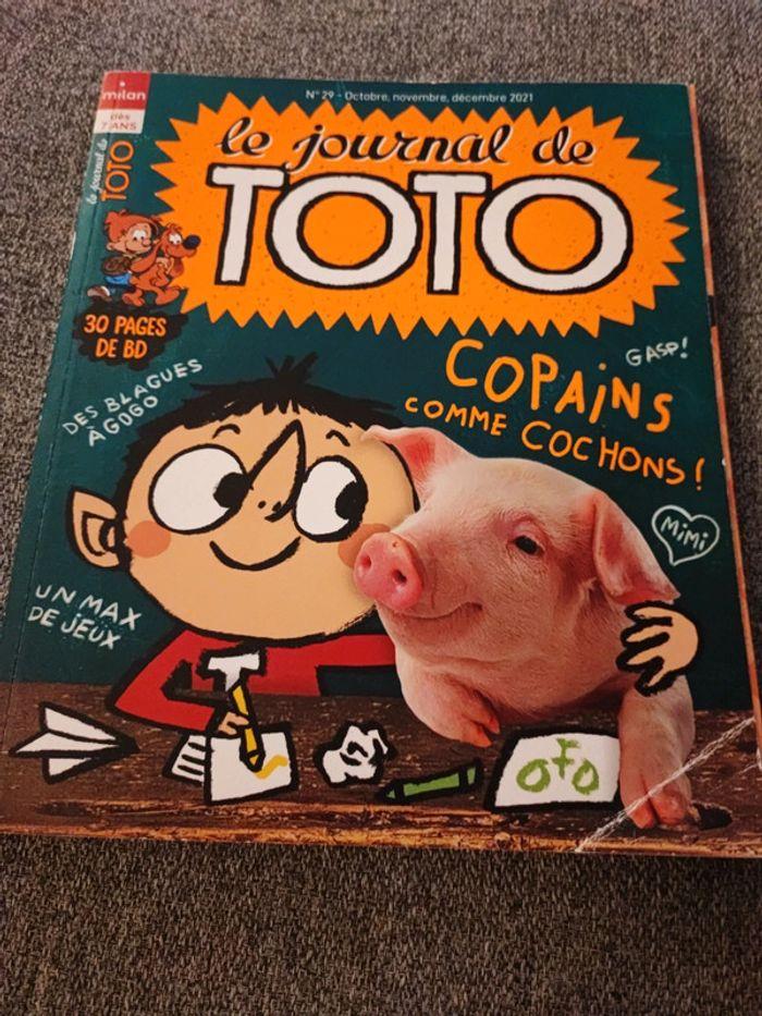 Le journal de toto livre de jeux - photo numéro 1