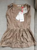 Robe Marèse Babylon chic lumio brown glossy taille 3 ans marron