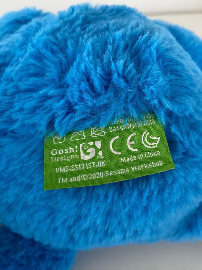 Peluche vintage Elmo bleu - photo numéro 5