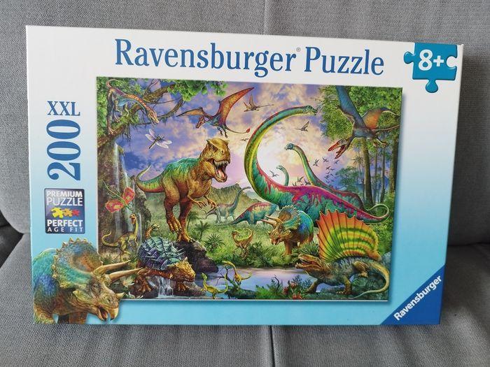 Puzzle 200 pièces XXL le royaume des dinosaures - photo numéro 1