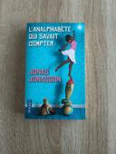 Livre l’analphabète qui savait compter de Jonas Jonasson