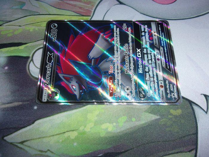 carte Pokémon - Zoroark gx SM 84 full art brillante textuxrée FR - photo numéro 3