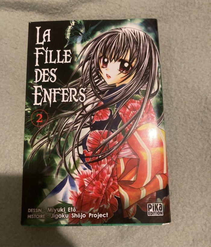 Lot manga « La fille des enfers » tomes 1 a 5 - photo numéro 3