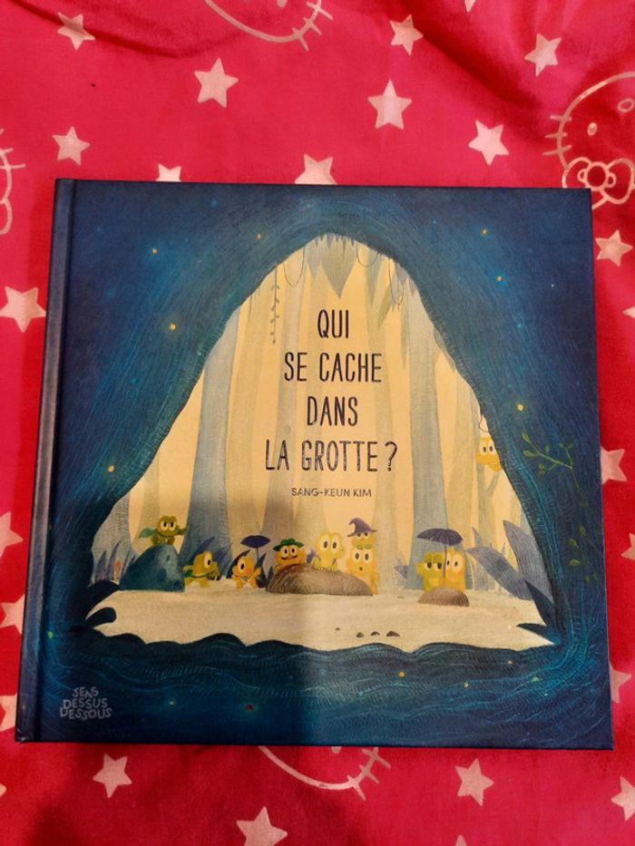 Livre jeunesse Qui se cache dans la grotte ? - photo numéro 1