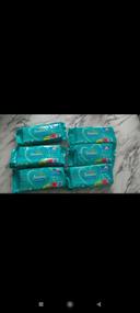 Lots 6 paquets de lingettes Pampers fresh clean