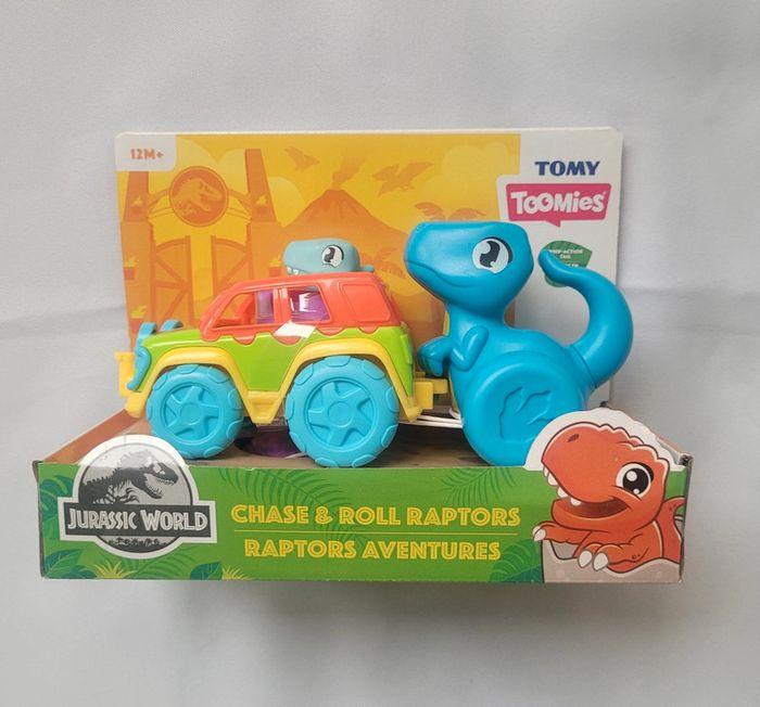 NEUF - Chase & Roll Raptors - Jurassic World Tomy - photo numéro 1