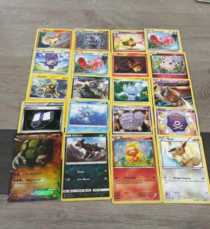 Lot 20 cartes Pokémon