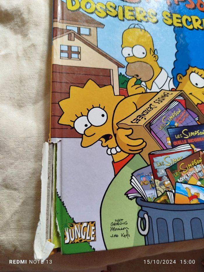 BD Les Simpson Dossiers secrets - photo numéro 3