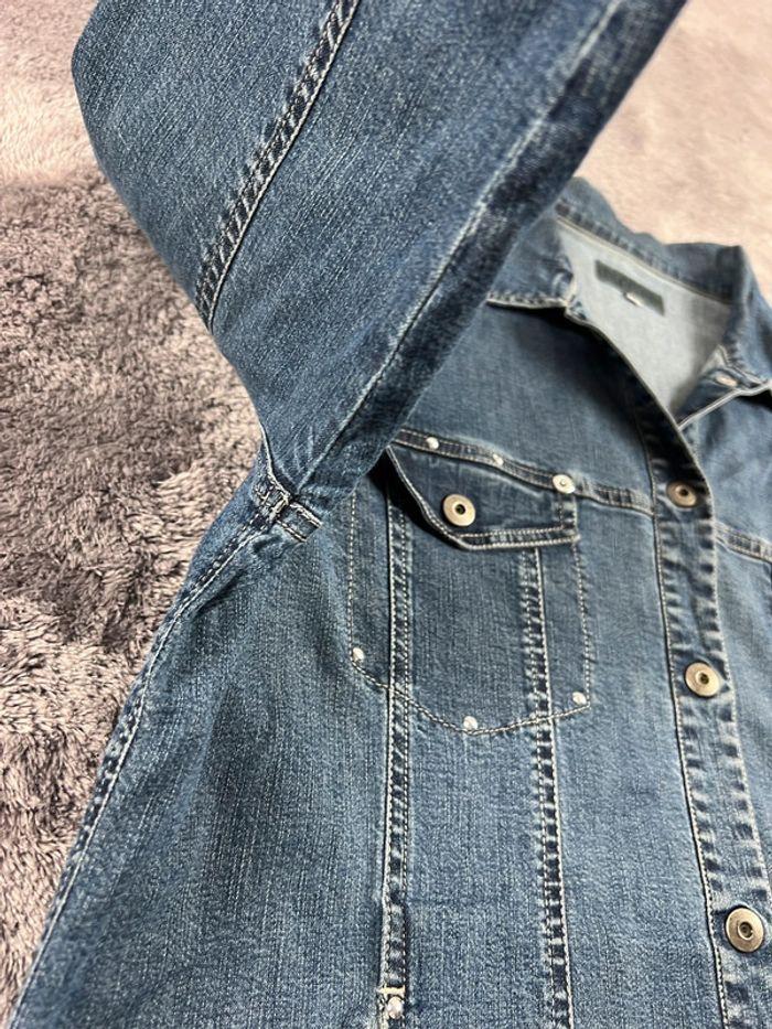 👕 Veste en Jeans vintage y2k Bleu Taille L 👕 - photo numéro 10