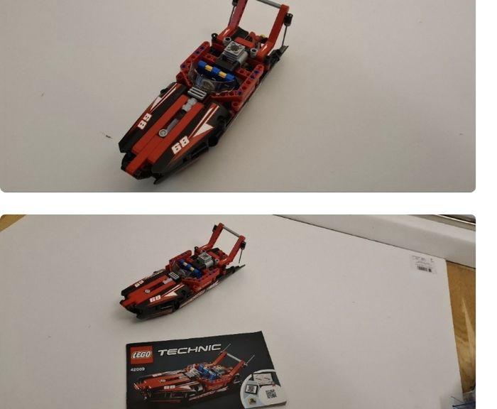 Lego Technic 42089 bateau legoTechnic