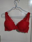 Soutien gorge rouge Rougegorge 95C