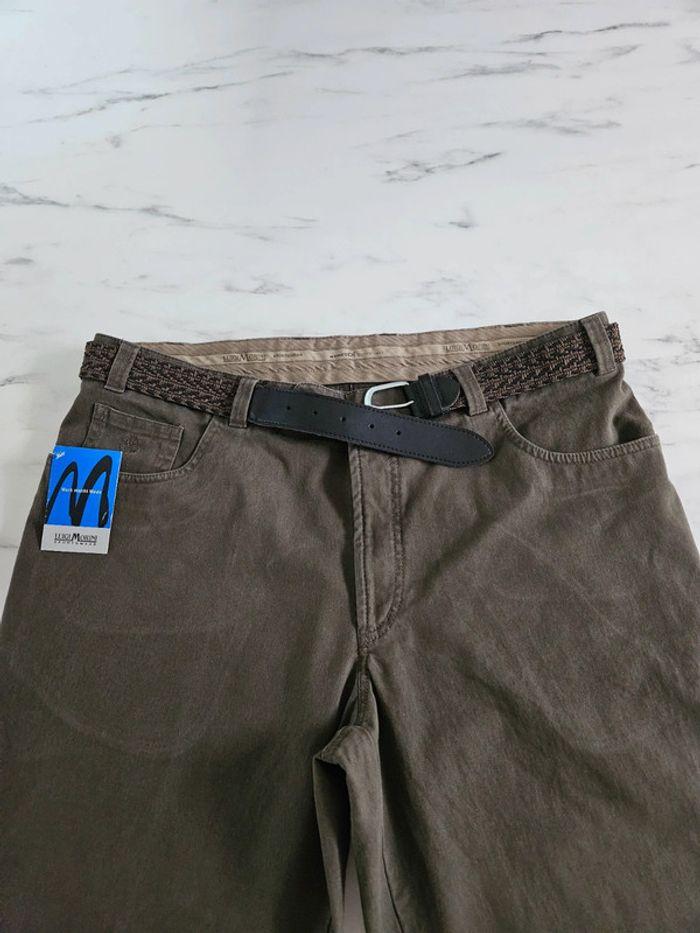 Luigi Morini pantalon kaki taille 48 - photo numéro 3