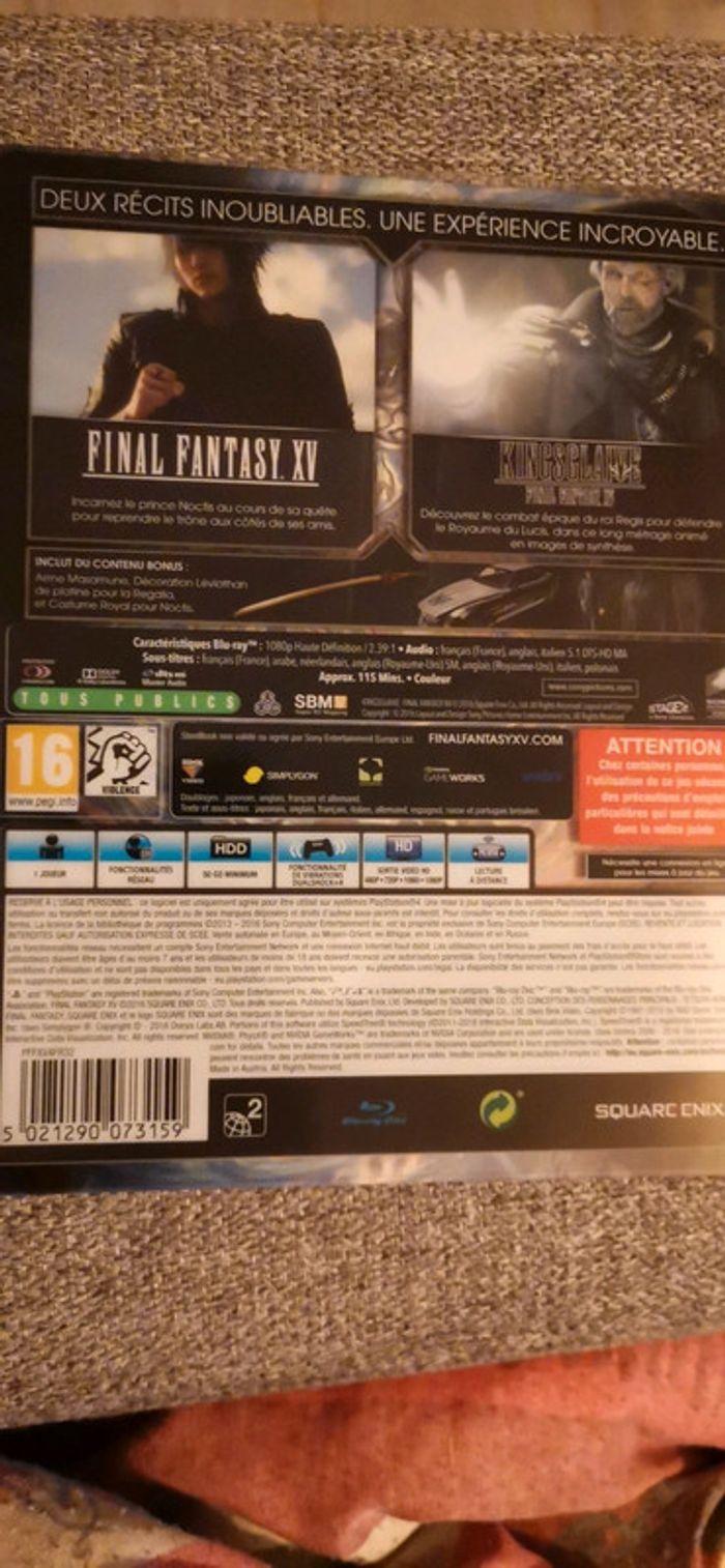 Jeu PS4 - Final Fantasy XV - photo numéro 2