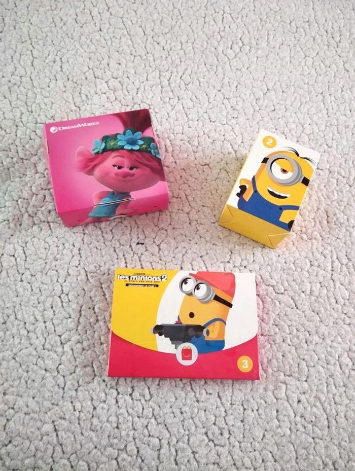 Lot de 3 boîtes de jouets McDonald's - photo numéro 1