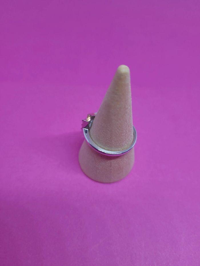 Bague en argent 925/1000 rhodié - photo numéro 4