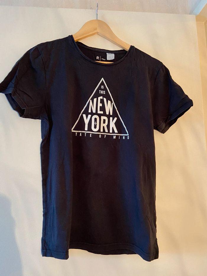 Tee-shirts noir basic New york - photo numéro 2