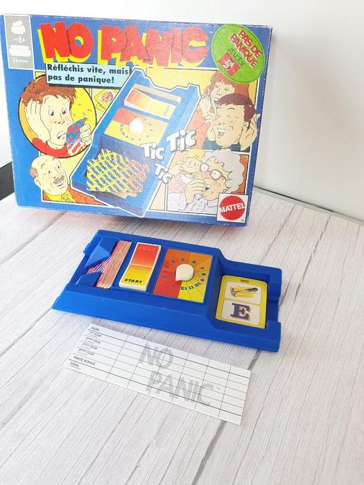 Jeu De Société - No Panic – Mattel - Vintage 1987 - photo numéro 5