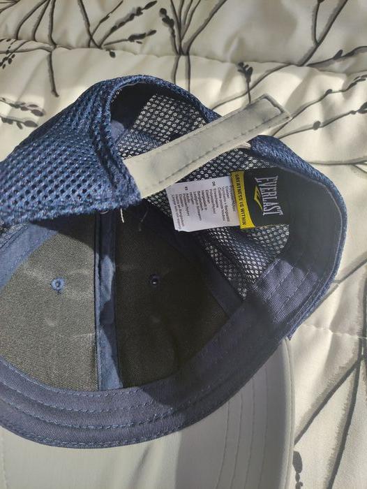 Casquette Everlast bleu/gris - photo numéro 2