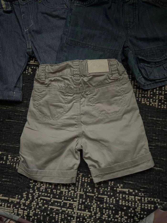 Lot 3 shorts bébé garçon 6m - photo numéro 3