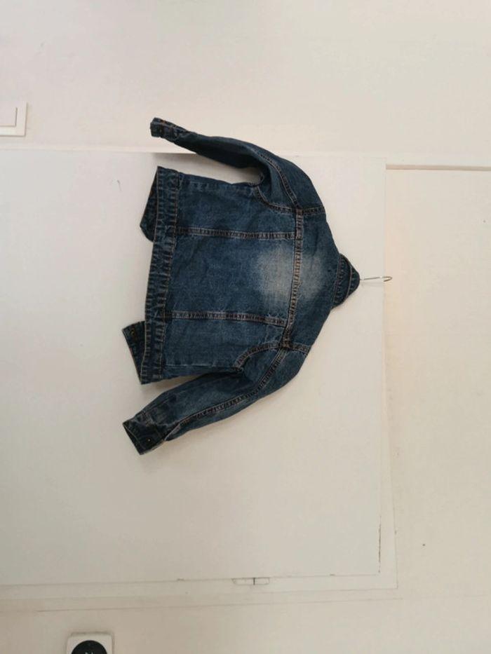 Veste en jean fille taille 5 ans - photo numéro 3