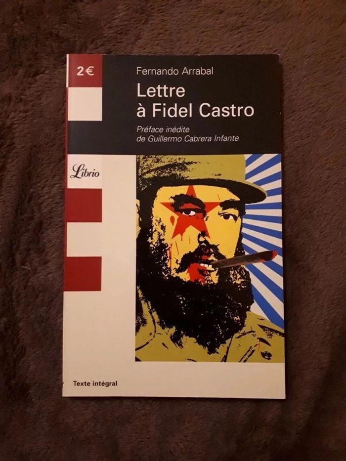 Livre Lettre à Fidel Castro, Fernando Arrabal - photo numéro 1