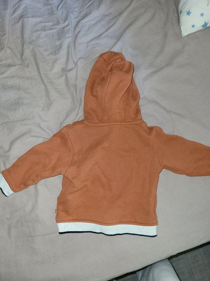 Pull à capuche bébé - photo numéro 2