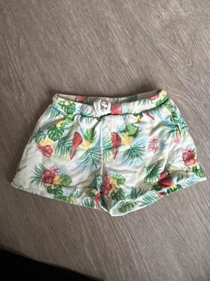 Short tropical Zara 9/12 mois - photo numéro 1