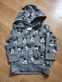 Veste zippée Mickey 6 mois