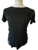 T Trax tee shirt côtelés Taille M gris foncé