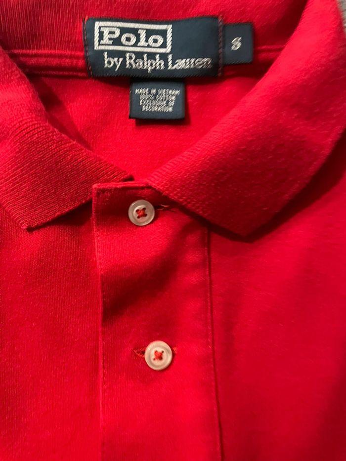 Polo rouge Ralph Lauren T 40 T S  us : T41 T42 - photo numéro 5