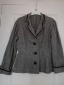 Blazer gris 36