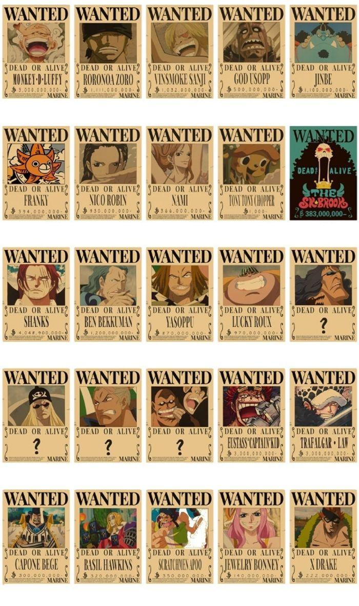 Poster wanted one piece - photo numéro 7