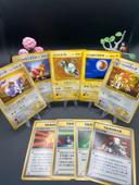 Lot de 9 cartes Pokémon Kuchiba City Gym - Wizard - Deck