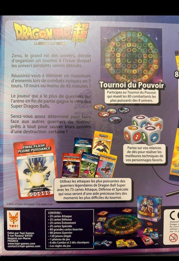 Jeux de société Dragon Ball - neuf dans emballage - photo numéro 5