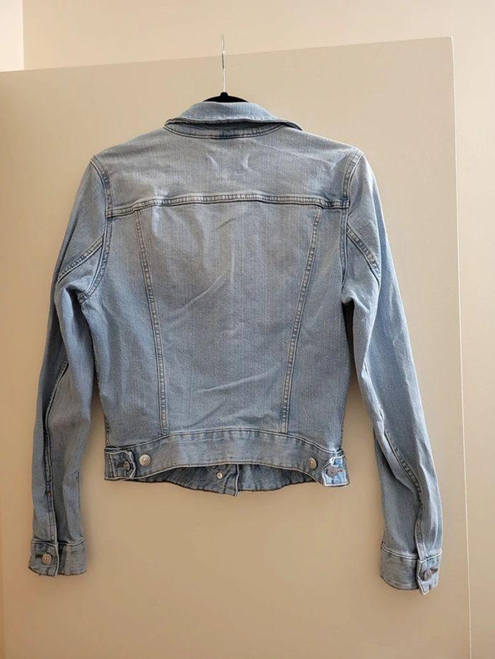 Veste en jean H&M bleu clair taille 38 - photo numéro 2