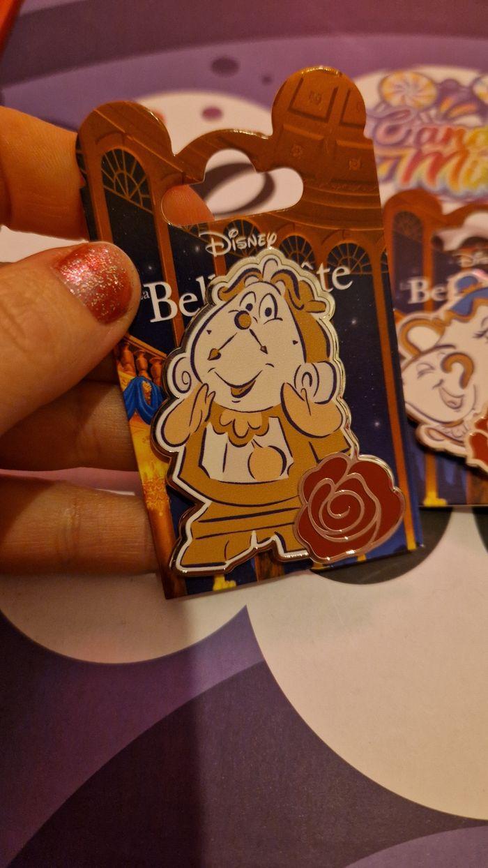 Lot Pin's belle et la bête Disneyland paris - photo numéro 2