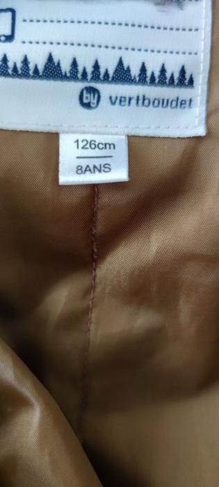 Manteau marron enfant taille 8 ans - photo numéro 8