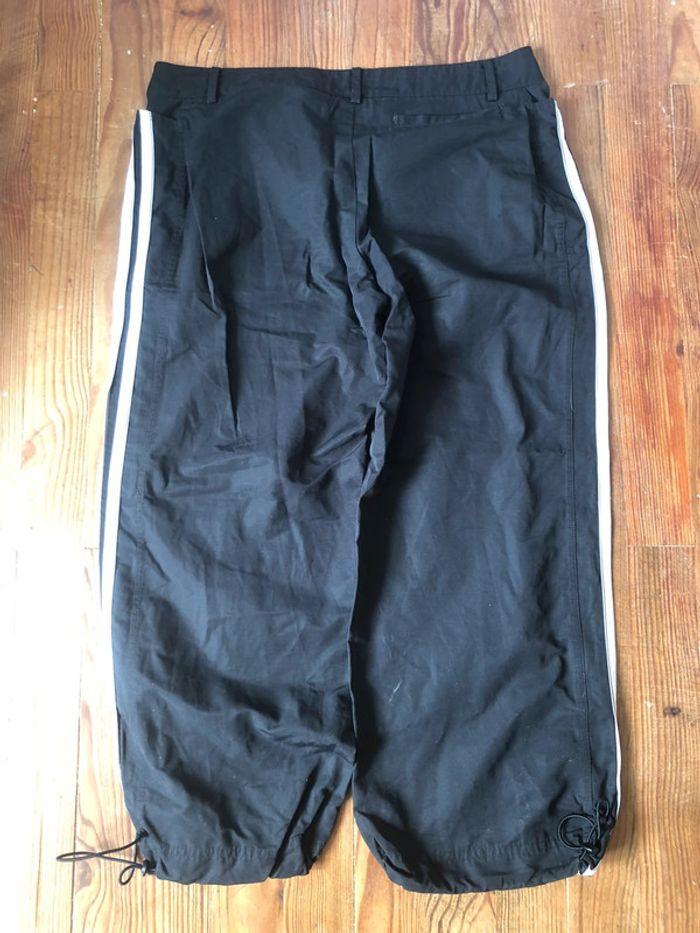 Jogging / Track Pant Adidas vintage Y2K noir et blanc XL FR42 - photo numéro 10