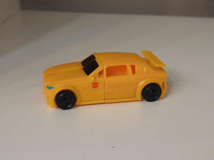 Voiture jaune transformers McDonald's happy meal - photo numéro 2