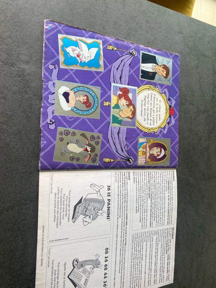 Album livre panini complet disney stickers images collector anastasia - photo numéro 8