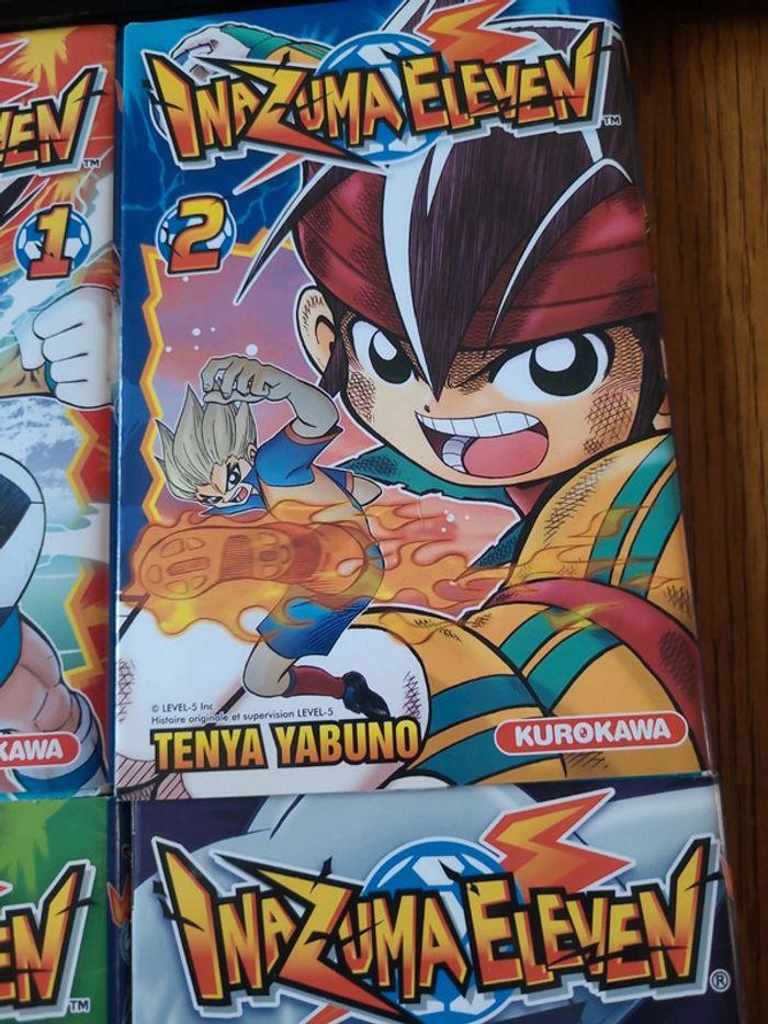 4 tomes du manga Inazuma Eleven de Ten'ya Yabuno - photo numéro 3